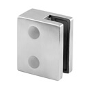 Square Glass Clamp - Flat - up to 12.76mm