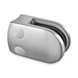 Premium Stainless Steel D Shaped Glass Clamp for Glass - Tube Mount