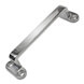 Door/Pull Handle Rectangular - Four Point Fixing - Stainless Steel
