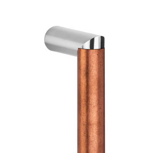 Door Pull Handle with Copper Grip
