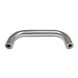 Stainless Steel Pull Handle D Shaped - Fixing Points