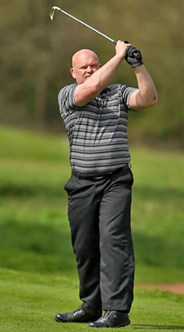 Mark at the Stoke City FC Golf Day