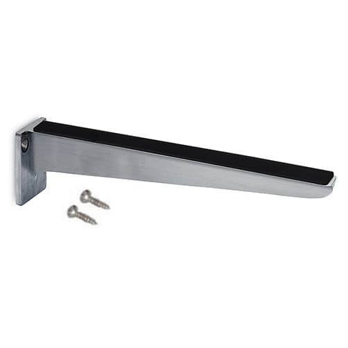 Glass Shelf Support - Stainless Steel Finish