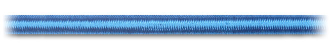 Blue Shock Cord Rope