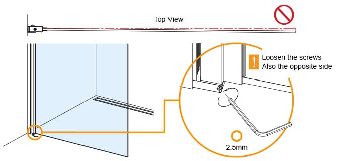 Adjustment of Door Position
