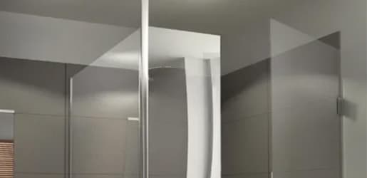 Glass Shower Partition Walls