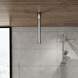 Shower Screen Support Arm - Ceiling to Glass - Tubular