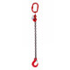 1 Leg Lifting Chain Sling with Clevis Hook - Grade 80