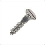 Slotted Countersunk Wood Screws