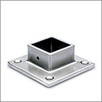 Square Wall/Floor Flange
