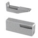 Flat Fix Bar Handrail Bracket - Stainless Steel