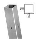Square Stainless Steel Corner Post For Glass Balustrade