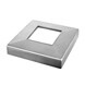 108mm Square Base Cover Cap for 50mm Profile Tube