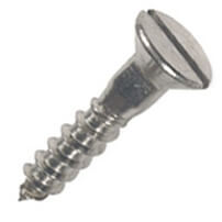 Slotted Countersunk Wood Screw