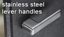 Door Lever Handles - Stainless Steel