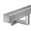 Square Handrail, Angle Plate Bracket