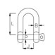 Stainless Steel D Shackle Diagram