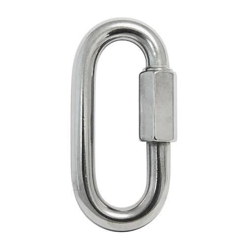 Uporstvo Quick Link 3/16Inch 304 Stainless Steel,12Pcs Chain Link M5,Oval Lockin 