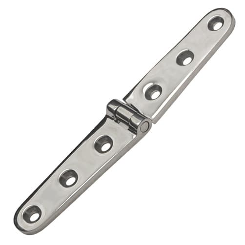 Strap Hinge Stainless Steel - 6 Hole