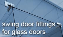 Swing Door Fittings for Glass Doors