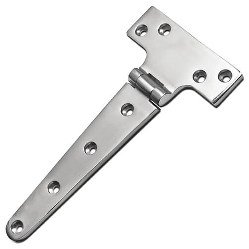 T-Strap Hinge - Extra Large - Stainless Steel