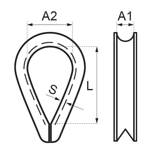 Nylon Thimble - Diagram