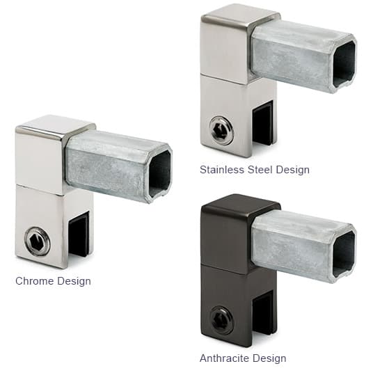 Stainless Steel, Chrome, Anthracite Black Finishes
