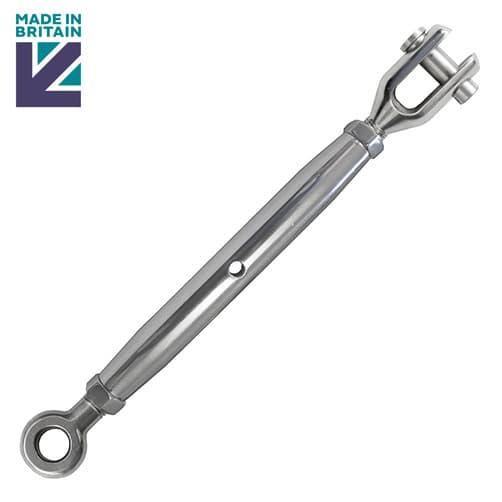 Turnbuckle Fork to Eye - Stainless Steel
