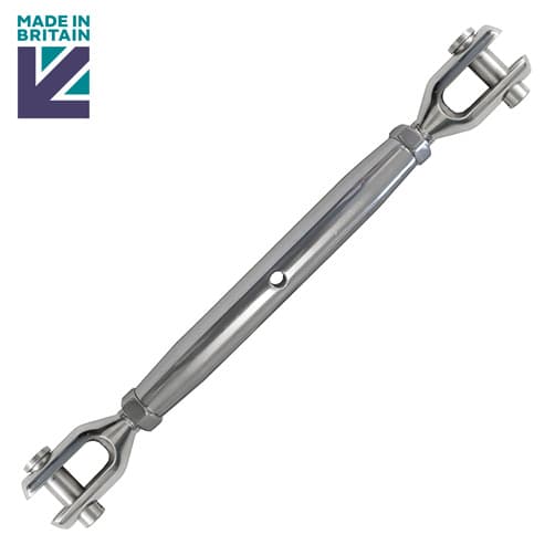 Turnbuckle Fork to Fork - Stainless Steel