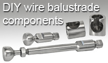 Stainless Steel Wire Balustrade Components and Fittings