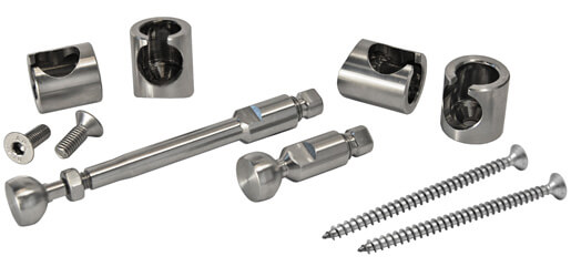 Wire Balustrade Components and Fixings