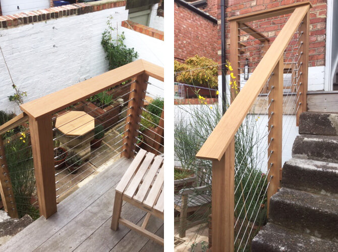 Stainless Steel Wire Balustrade - Newcastle upon Tyne