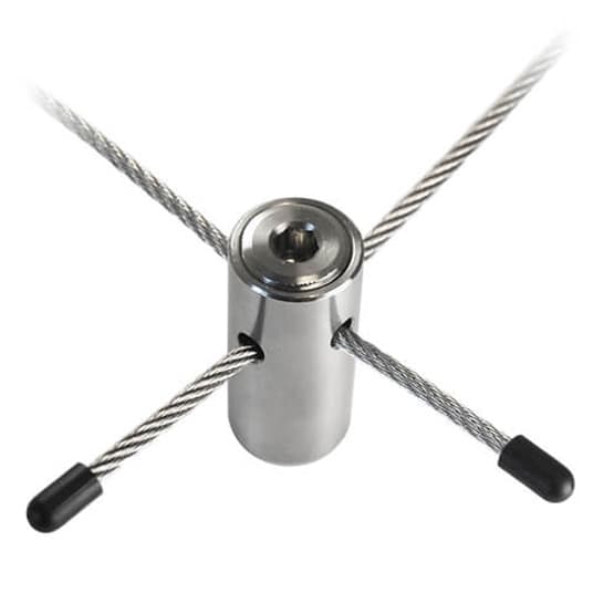 Wire Trellis Hub with 3mm Stainless Steel Wire