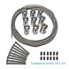 Stainless Steel Wire Trellis - DIY Kit Components
