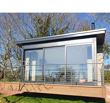 Sun Room - Stainless Steel Wire Balustrade