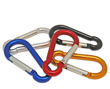 Carbiner Snap Hooks with Coloured Finish