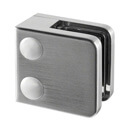 Zinc Glass Clamp - Square - Flat - 6mm to 10mm