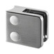 Zinc Glass Clamp - Square - 6mm to 10mm Glass - Tube Mount